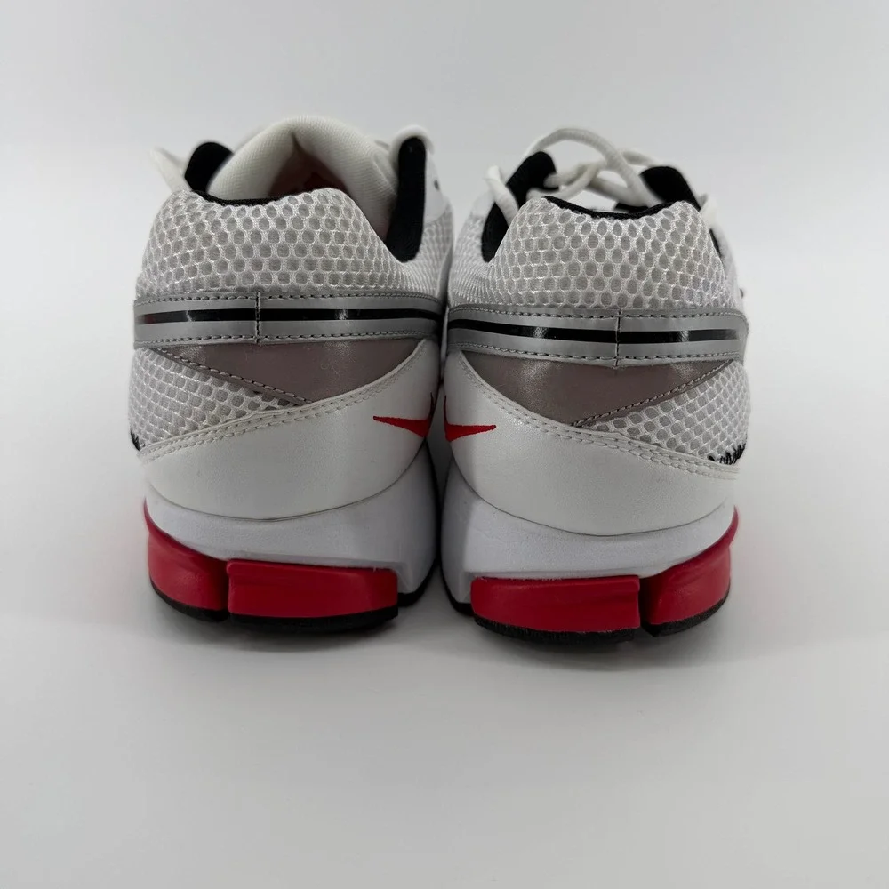 Nike Air Span 6 Mens 14 White Red Silver Bowerman Series 344552-161 Vintage 2008